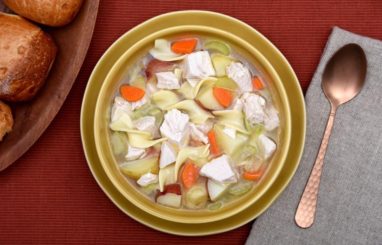 CLASSIC HOMEMADE TURKEY NOODLE SOUP