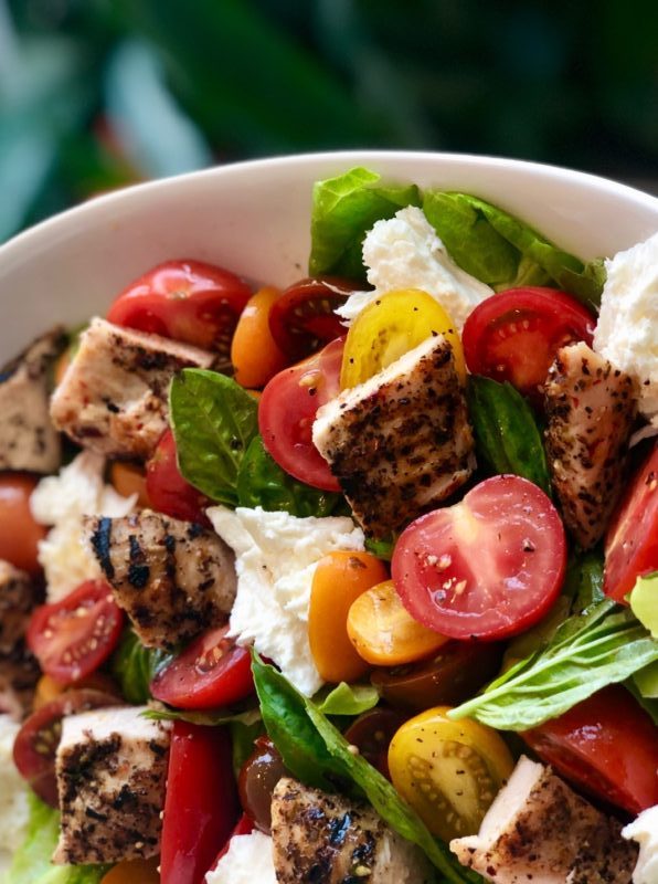 grilled turkey caprese