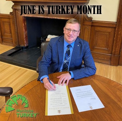 signing a proclamation