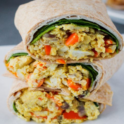 Make Ahead Turkey Breakfast Burritos