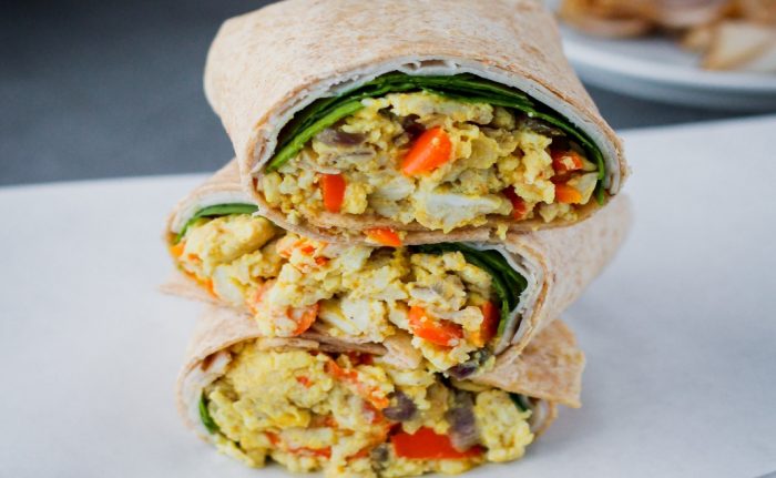 Make Ahead Turkey Breakfast Burritos