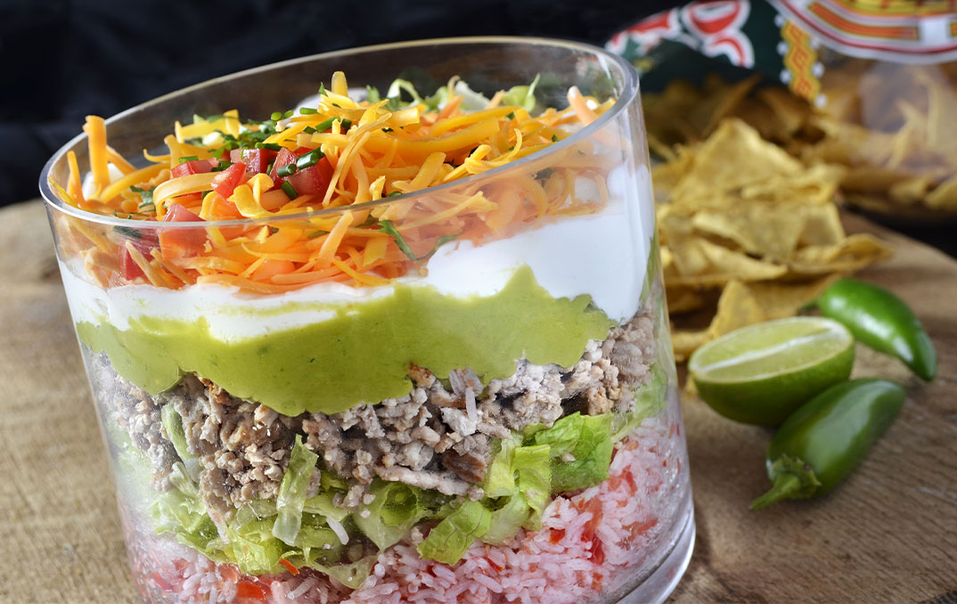 Mexican Turkey Rice Salad
