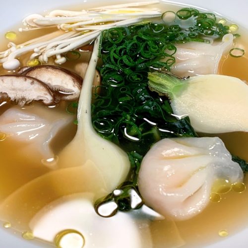 Turkey Soup with Cranberry Dumplings