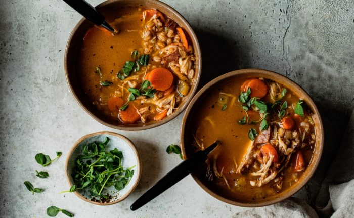 Turkey Farro Soup