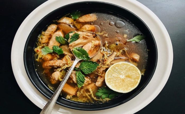 Turkey and Lemongrass Soup