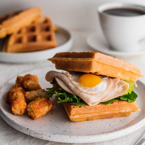 Waffle Turkey Sandwich