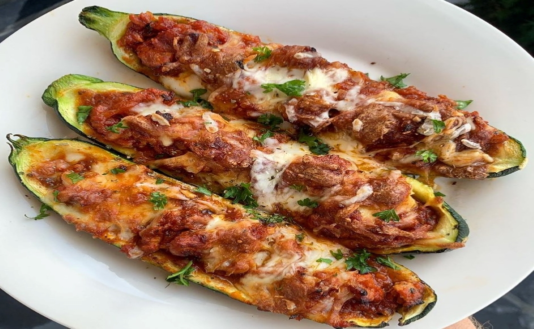 Italian Stuffed Turkey Boats