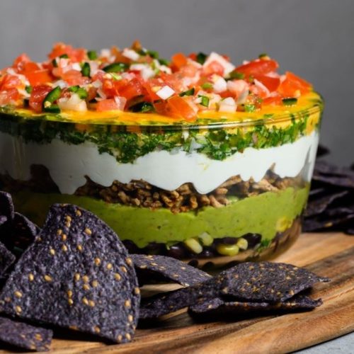 Seven Layer Dip with Chimichurri