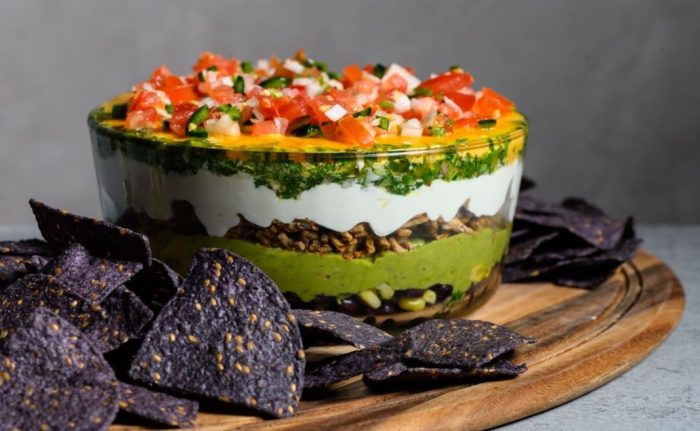 Seven Layer Dip with Chimichurri