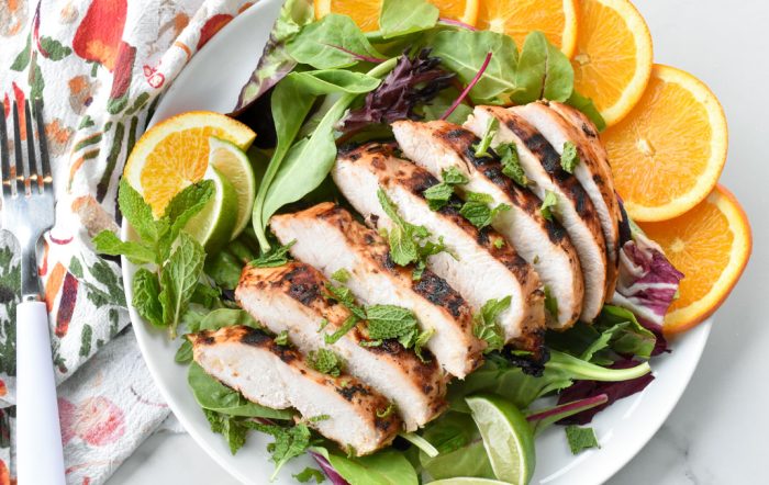 Mojo Marinated BBQ Turkey Breast