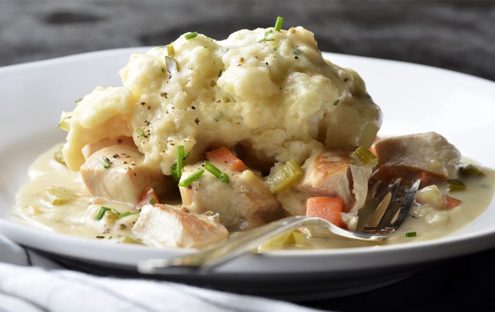 Braised Turkey and Dumplings