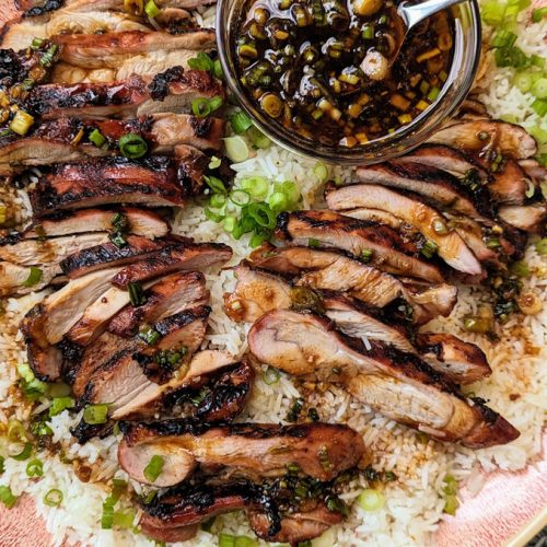 bulgogi grilled turkey thigh