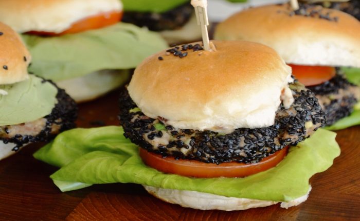 Ginger Sesame Turkey Burgers