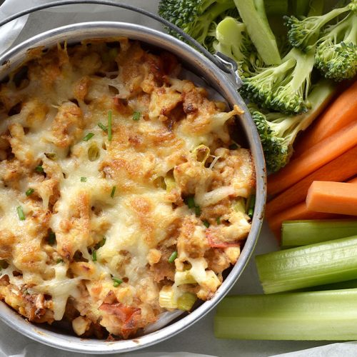 Baked Turkey Chorizo Dip