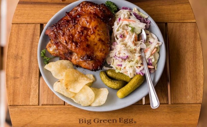 Maple Soy Grilled Turkey Thighs