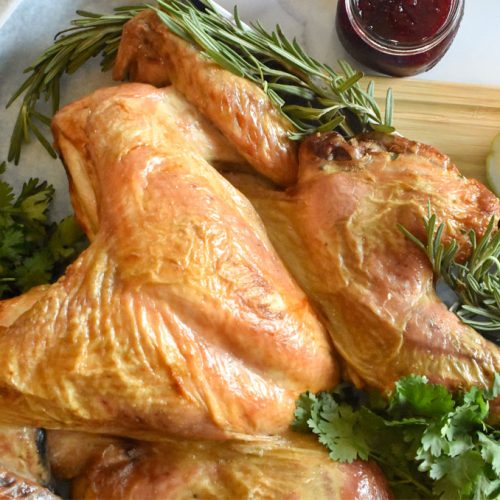 Extra Crispy Spatchcock Turkey