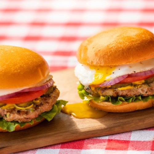 Graham DeLaet’s Grilled Turkey Smashburgers