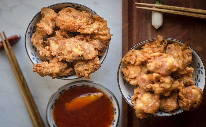 Sweet and Sour Turkey Karaage