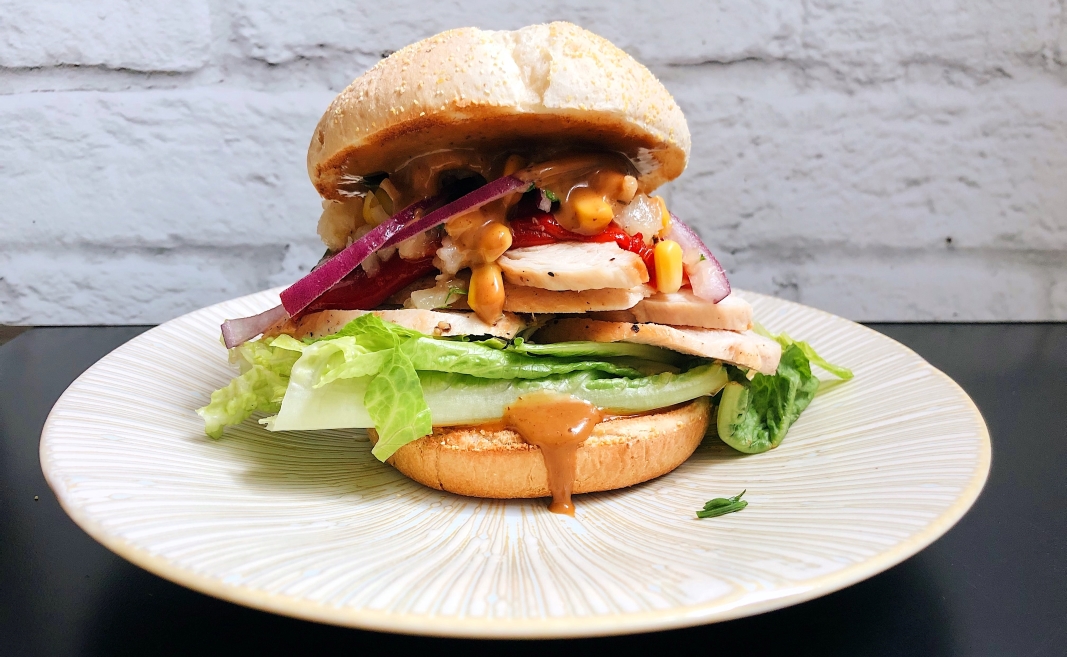 Teriyaki Hawaiian Turkey Breast Sandwich