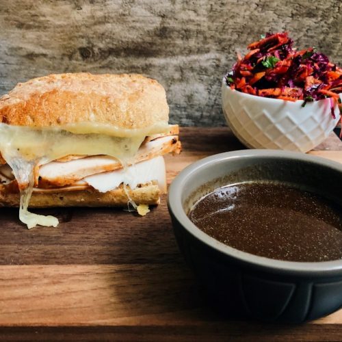 Turkey French Dip Sandwich