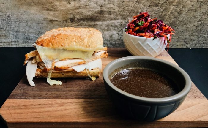 Turkey French Dip Sandwich