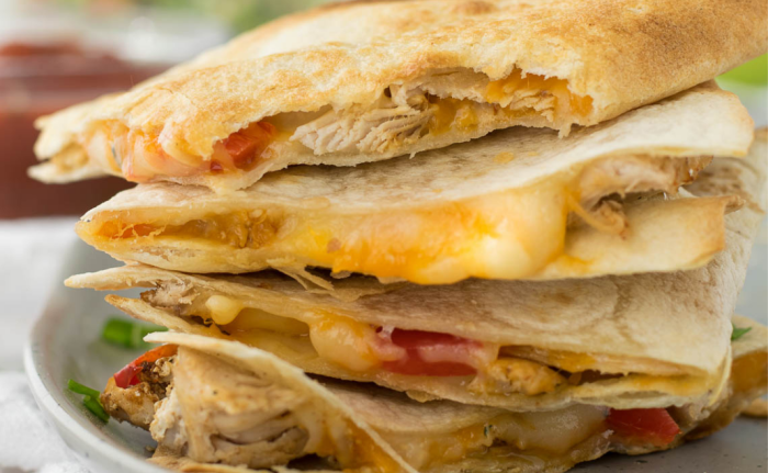 Air Fryer Turkey Quesadillas