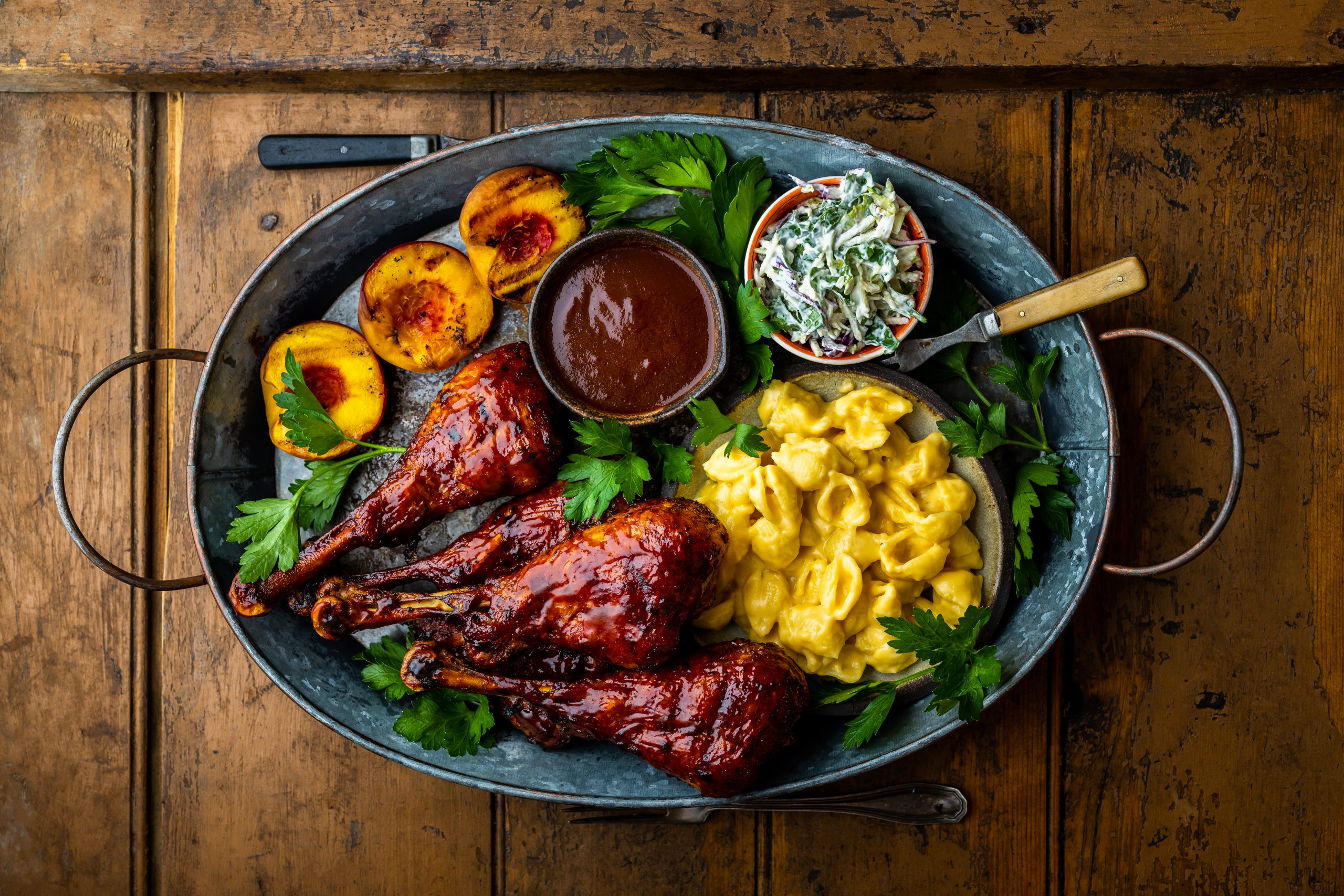 smokey saucy drumsticks