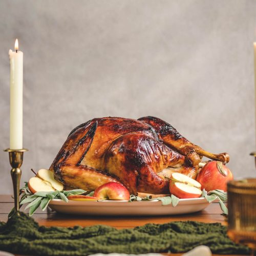 Apple Honey Glazed Turkey