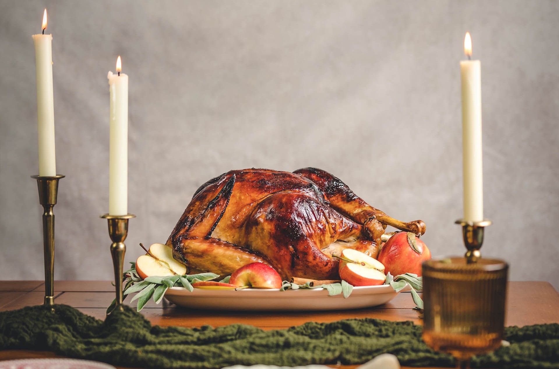 Apple Honey Glazed Turkey