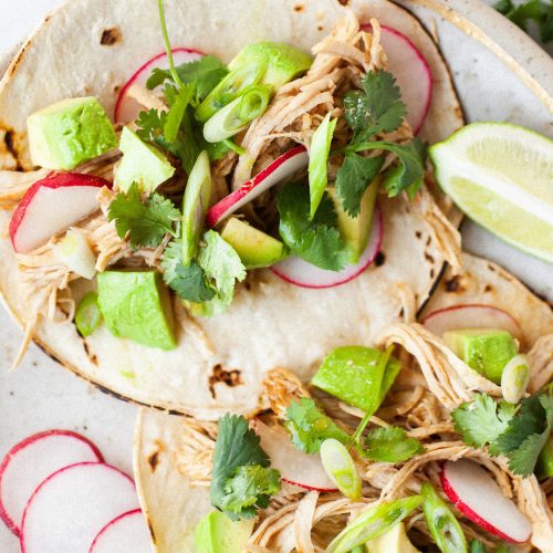 Garlic Lime Turkey Tacos