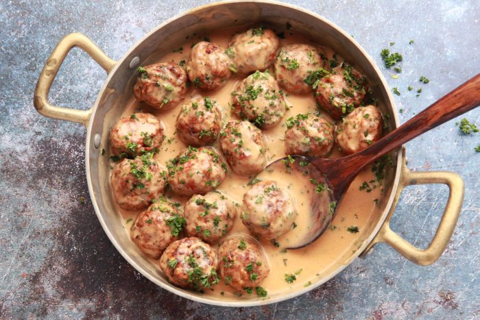 Airfryer Swedish Turkey Meatballs