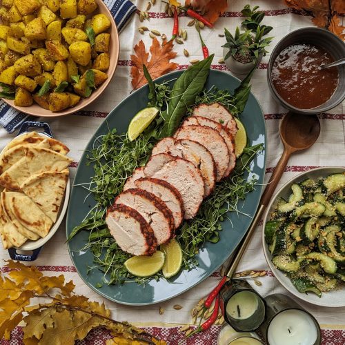indian turkey roast