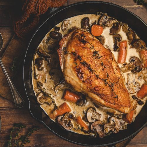 Dindon au Riesling