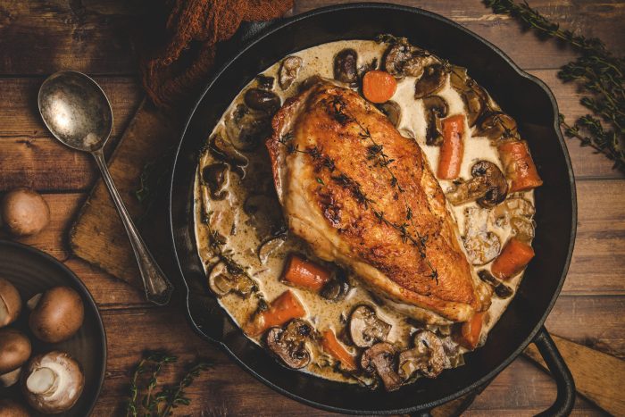 Dindon au Riesling