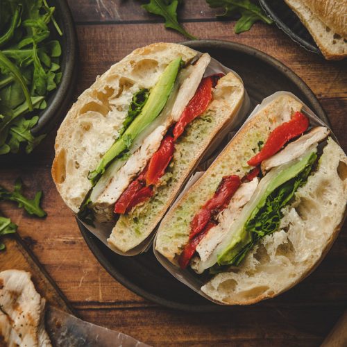 Tuscan Turkey Sandwich