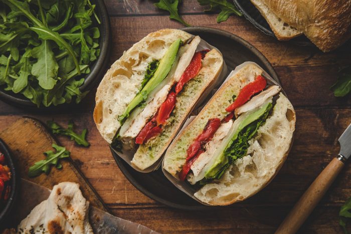 Tuscan Turkey Sandwich
