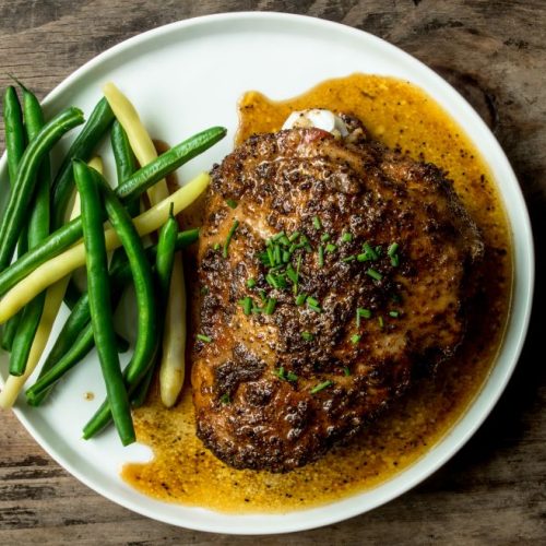 Coffee Rub Turkey Thighs