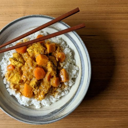 Korean Turkey Curry with Vegetables