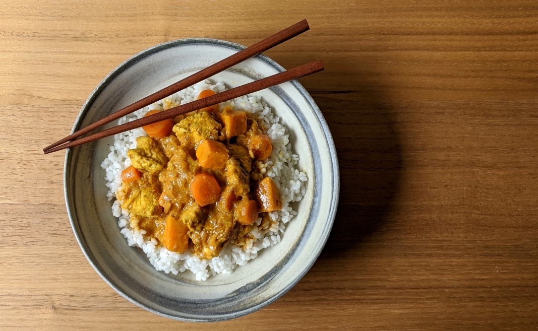 Korean Turkey Curry with Vegetables