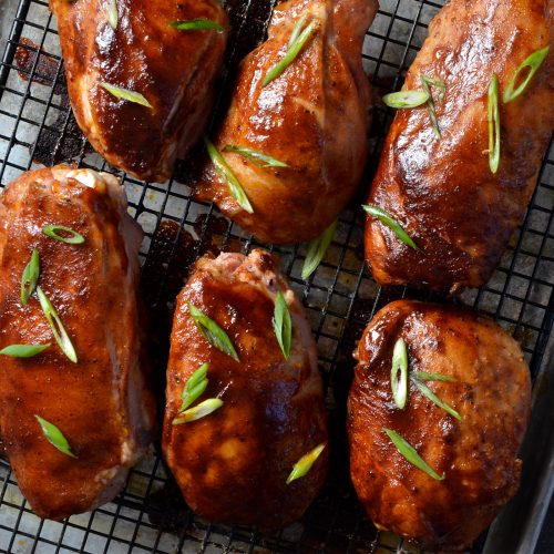Korean Barbecued Turkey Thighs