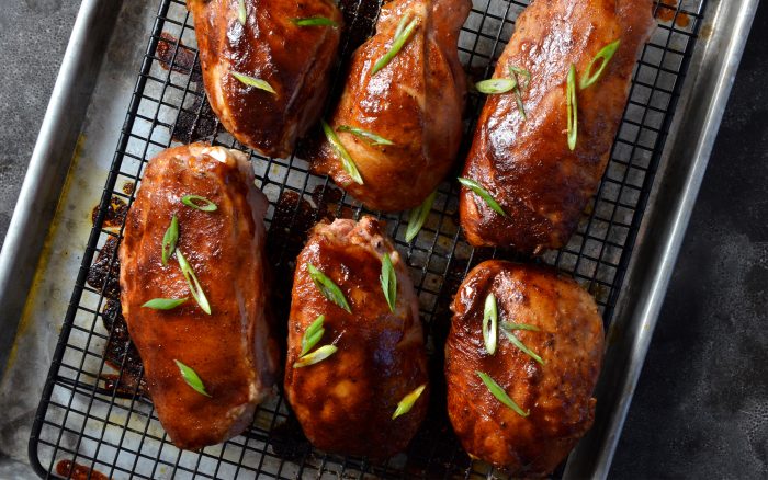 Korean Barbecued Turkey Thighs