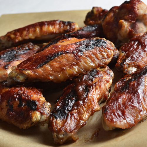turkey wings with lime ginger bbq sauce