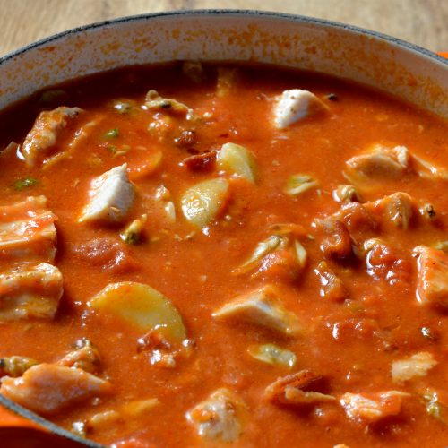 Manhattan Turkey Chowder