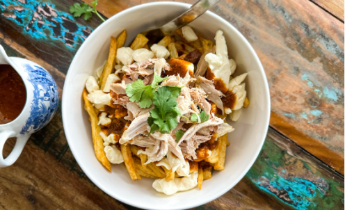 Piri-piri Turkey Poutine