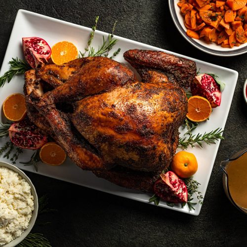 Maple Whisky Glazed Turkey