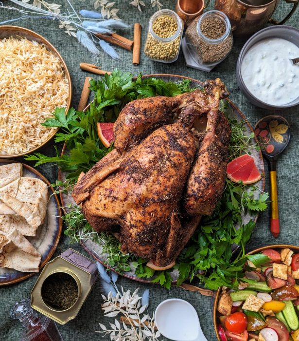 Middle Eastern Spiced Turkey