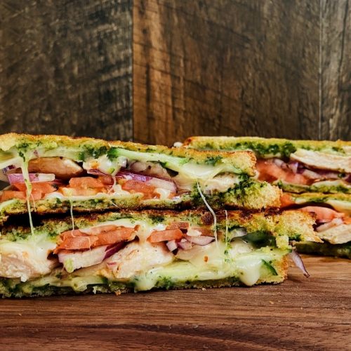 Turkey Sandwich with Mumbai Inspired Cilantro Chutney