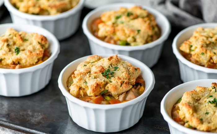 Mini Turkey Pot Pie
