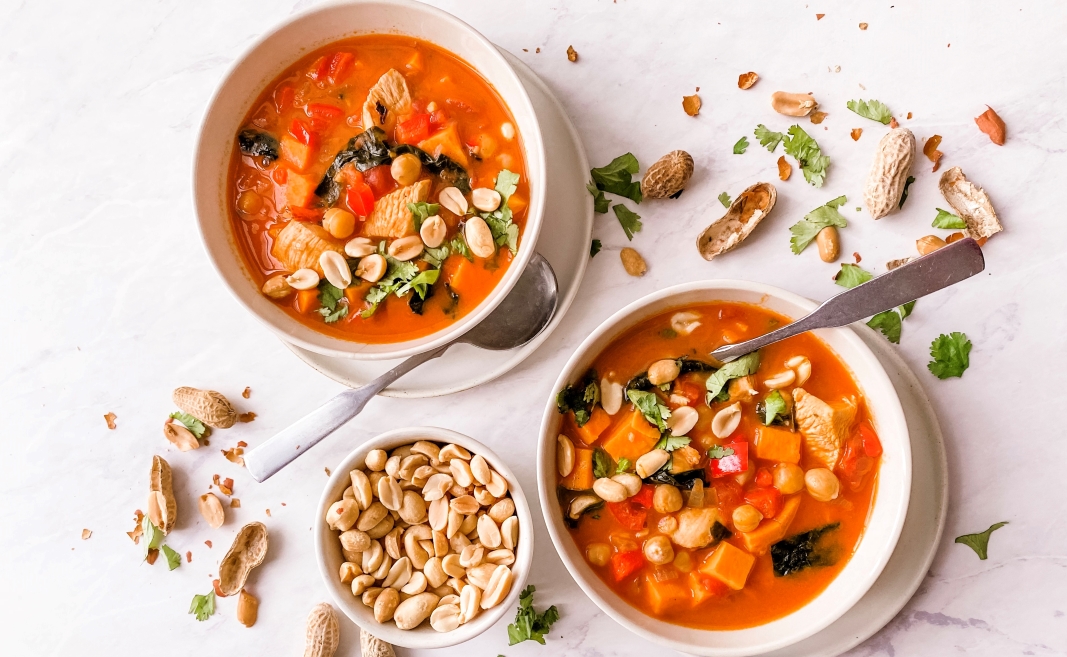 African Inspired Turkey and Peanut Stew