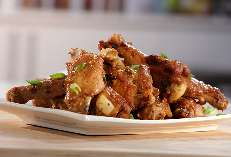Teriyaki Turkey Wings
